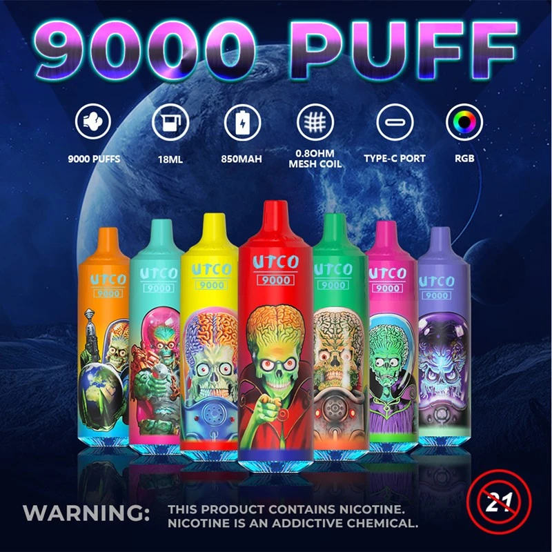 UTCO Aliens 9000 Puffs Tornado Disposable Vape UTCO Aliens 9000 Puffs Tornado Disposable Vape