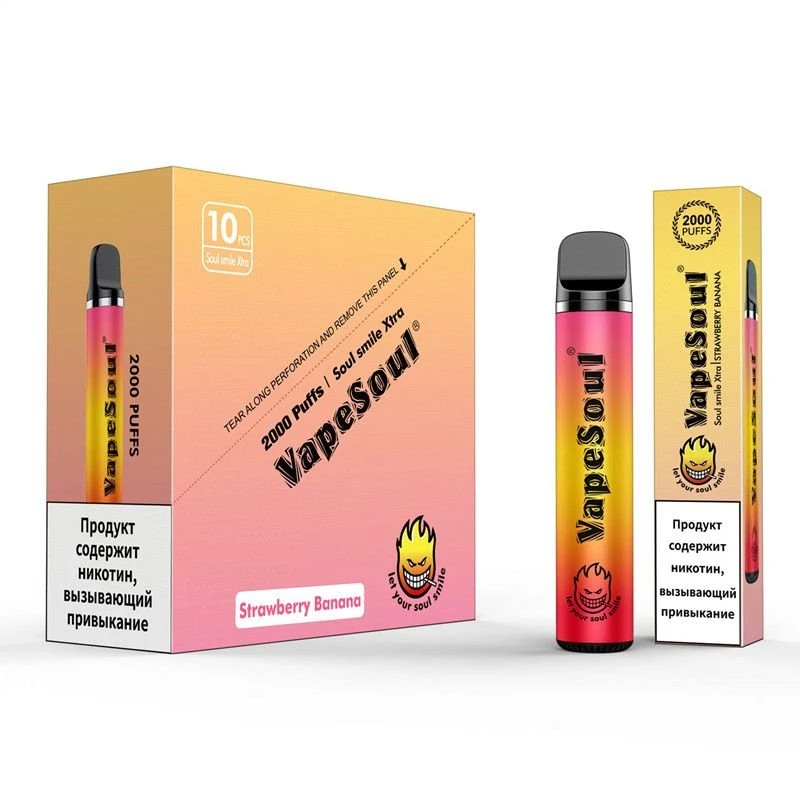 Vapesoul Smile Xtra 2000 Pod System Vapesoul Smile Xtra 2000 Pod System