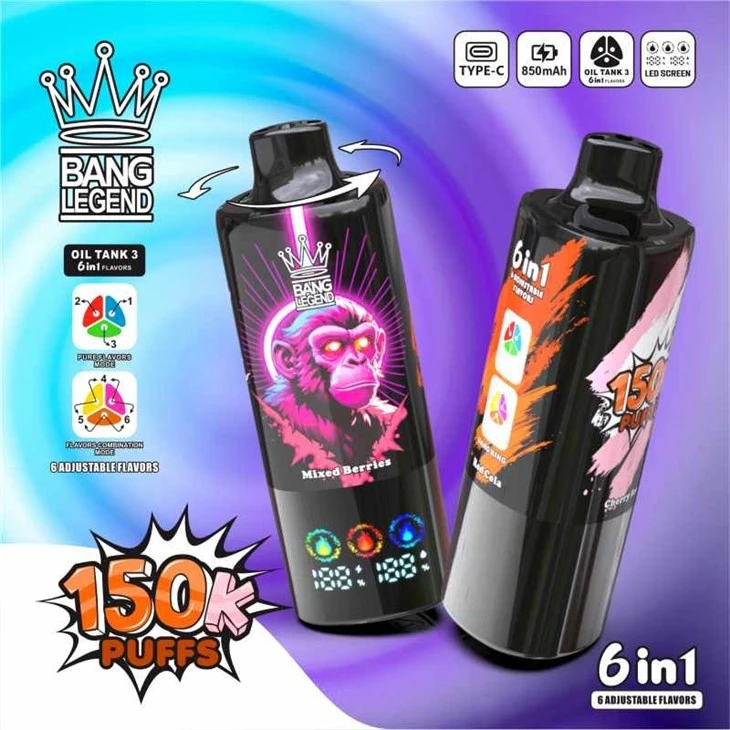 BANG LEGEND 150K PUFFS VAPE high quality