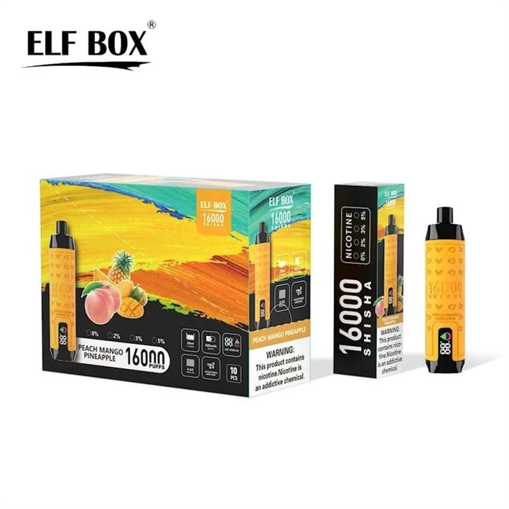 ELF BOX SHISHA 16K PUFF ELF BOX SHISHA 16K PUFF