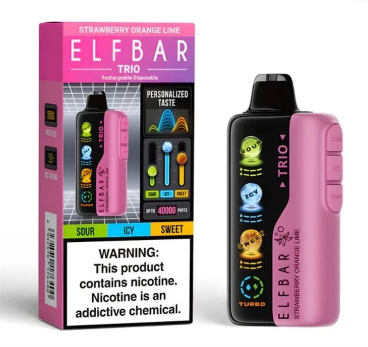 ELFBAR TRIO 40K PUFFS manufacturers