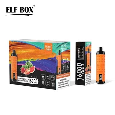 Naujas produktas: ELF BOX SHISHA 16000 vienkartinė elektroninė cigaretė