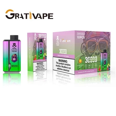 O kaip apie „Grativape Bang“ karalystės „Rex King 30000“ poros vape skonių?
