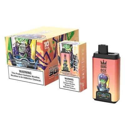 Naujas dvigubo skonio vape Produktas: „Bang Box 50K“ dvynukai