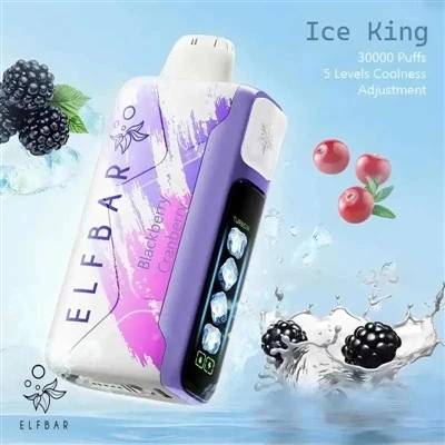 Super stiprus ledinis jausmas, „Ice King“ rekomenduoja: „Elf Bar Ice King 30000“