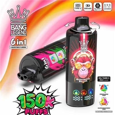 BANG LEGEND 150 000 vienkartinė el
