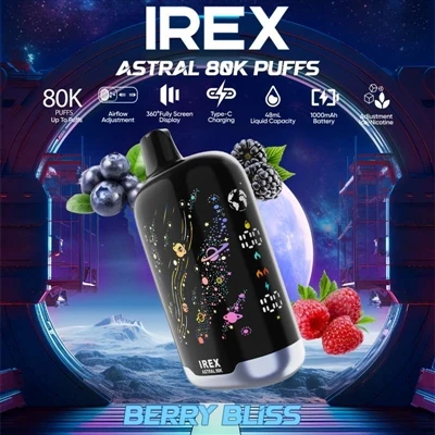 IREX Astral 80K – pavyzdinė vienkartinė el