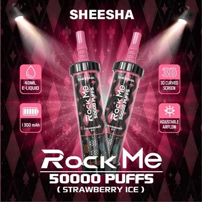 „RockMe SHISHA 50000 VAPE“-Išsami analizė: kai vienkartinės el