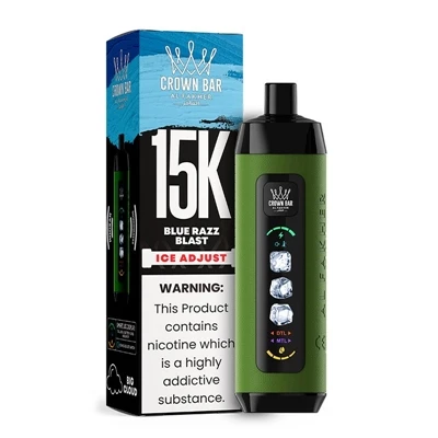 AL Fakher Crown Bar Ice Adjust 15K: puikus pasirinkimas reguliuojamoms ledo{1...