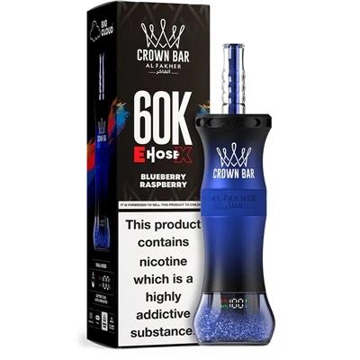 AL Fakher Crown Bar EHOSE X 60K: puiki patirtis kuriant didelės talpos{1}}vie...