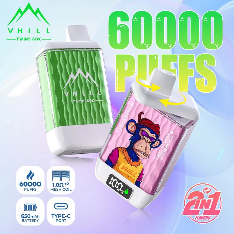 „Vhill Twins 60000“ vienkartinė el