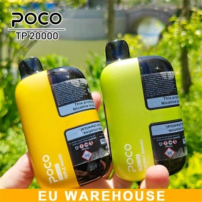 POCO TP20000: vienkartinių e{1}}cigarečių pasirinkimas, įkūnijantis ilgalaikį...