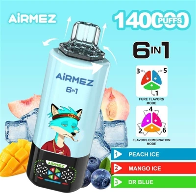 Airmez Fox 140K: novatoriškas kūrinys, pakeičiantis vienkartinių e{1}}cigareč...