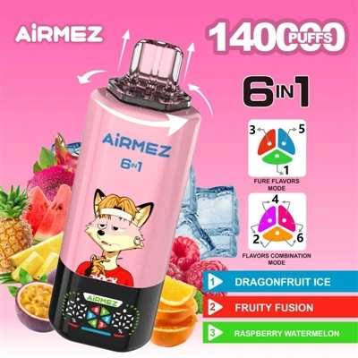 „Airmez Fox 140000“: įžengia į naują vienkartinių garų erą