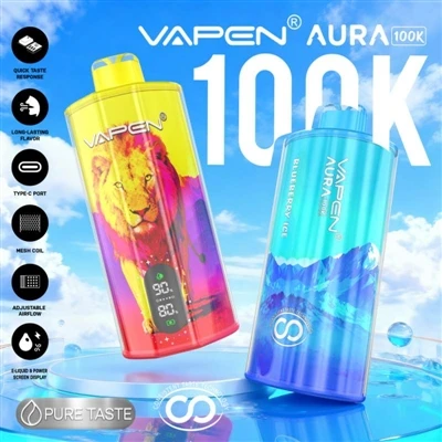 VAPEN AURA 100000: Kai vienkartinės el