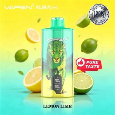 VAPEN AURA 100K PUFFS – nepaprastas{1}}ilgalaikis garavimo prietaisas jauniem...