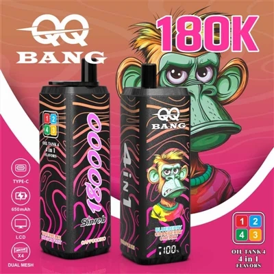 QQ BANG 4in1 180K: vienas lazdelė keturiems skoniams, kad jūsų kiekviena dien...