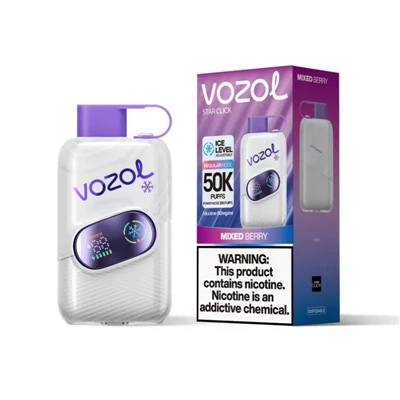 VOZOL STAR CLICK 50000: naujas vienkartinių e{1}cigarečių etalonas