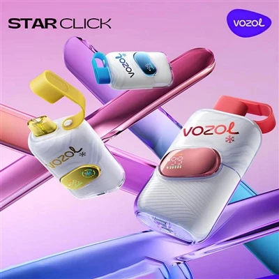 VOZOL STAR CLICK 50000 PUFFS: naujas aukštis vienkartinėms e{1}}cigaretėms