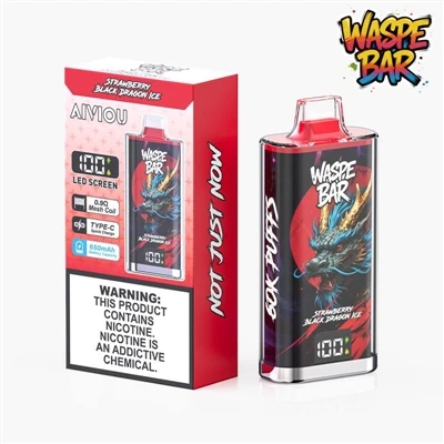Waspe Bar 60K Puffs Vape: kai nebenorite keisti savo įrangos
