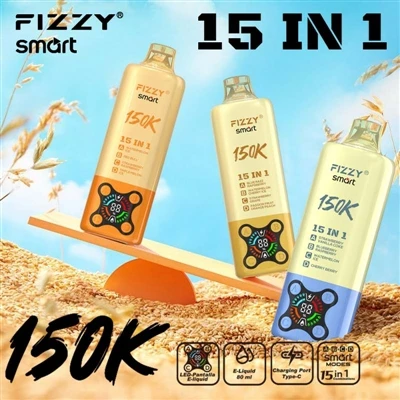 FIZZY SMART 15 IN 1 150K: daugiau nei tik keli skoniai, jis pašalina „nuobodulį“