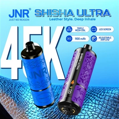 JNR SHISHA ULTRA 45000: aukščiausios kokybės{1}}vienkartiniai garai įžengia į...