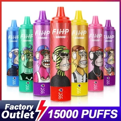 FIHP Shisha Hookah 15000: vienkartinis gartraukis, kuris priartėja prie auten...