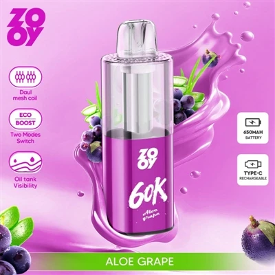 ZOOY Fizzy 60K: High{1}}Puff Vapes įžengia į „ištvermės erą“