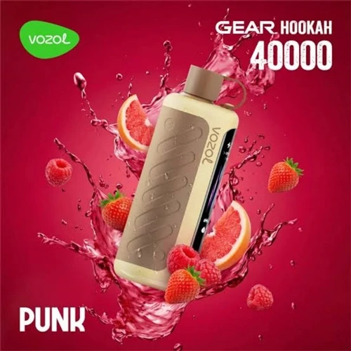 VOZOL Gear Hookah 40K Puffs Shisha: didelės-talpos E-cigaretė, subalansuojant...