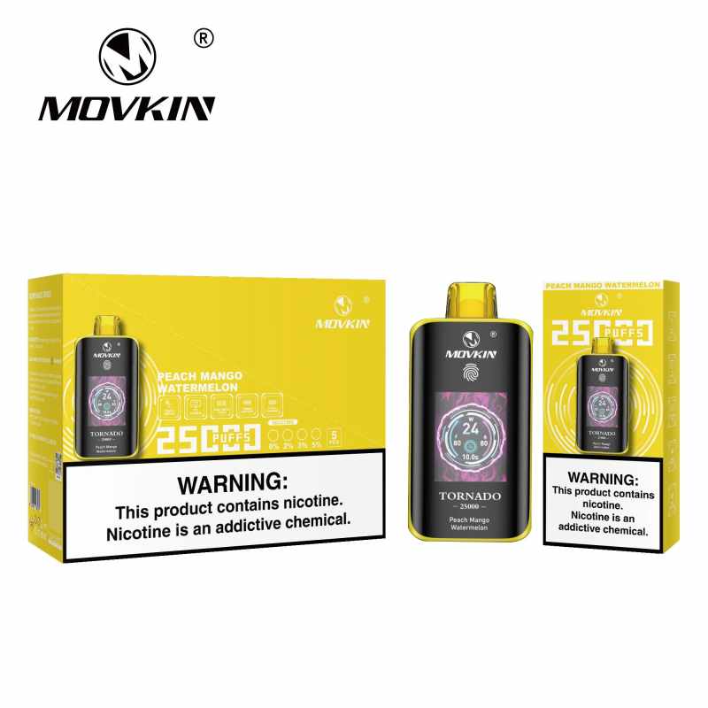 Rechargeable-Dual-Mesh-Coil-Disposable-Vape-Original-Movkin-Tornado-25K-Puffs 5