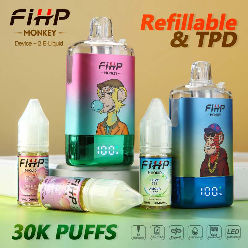 FIHP MONKEY 30K Refillable TPD 1 FIHP MONKEY 30K Refillable TPD 1