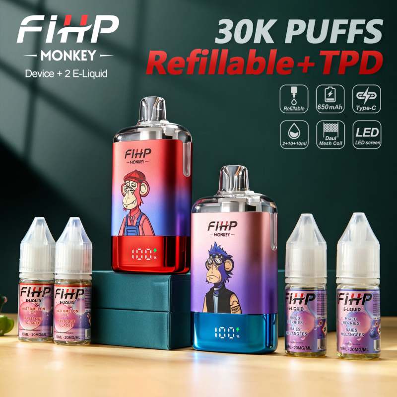 FIHP MONKEY 30K Refillable TPD 2 FIHP MONKEY 30K Refillable TPD 2