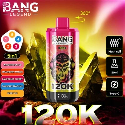 „Bang Legend 120K“ pūkuotas vape