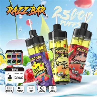 RAZZ BAR 25000 Pūtimų