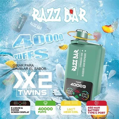 „Razz Bar 40k“ pūtimas