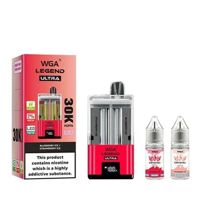 „WGA Legend Ultra 30000 Puffs Vape“ dvigubo skonio