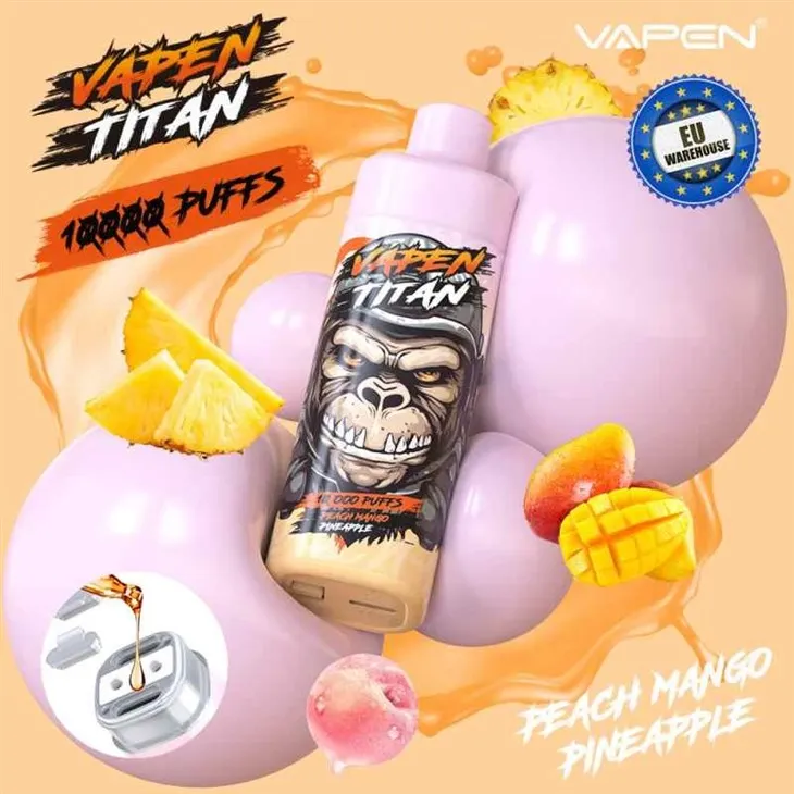 Peach Mango Pineapple_VAPEN TITAN 10000