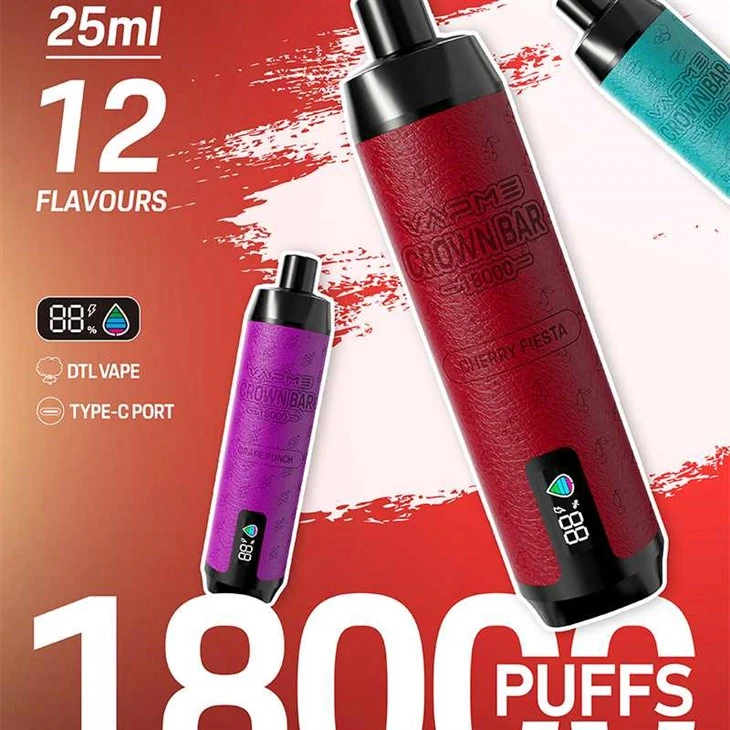 VAPME CROWN BAR 18000 PRO MAX VAPE VAPME CROWN BAR 18000 PRO MAX VAPE