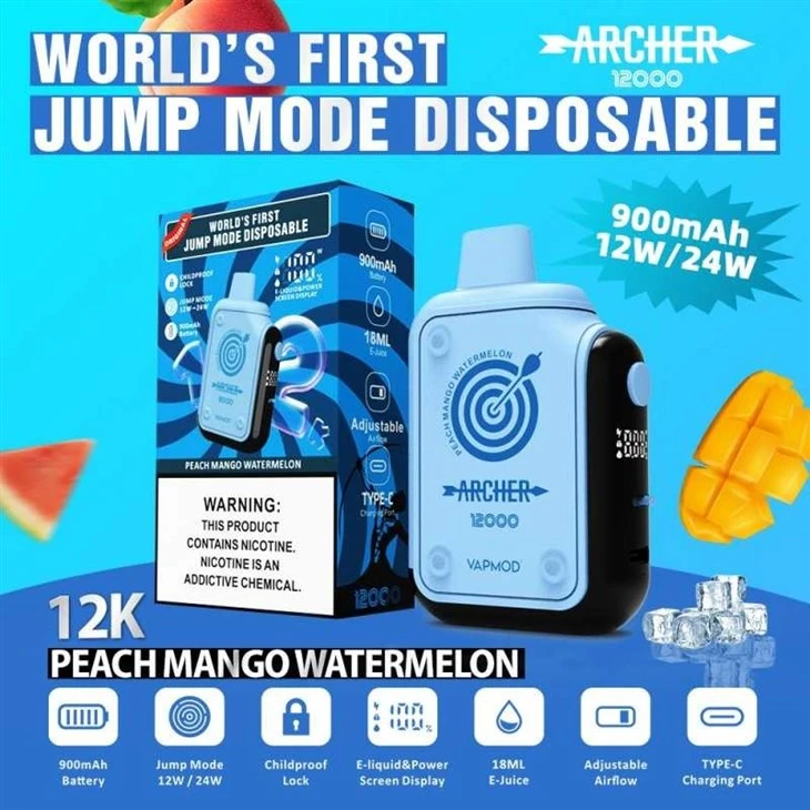 vapmod archer 12000puff vapmod archer 12000puff