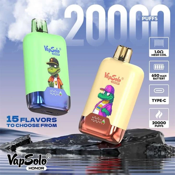 VAPSOLO-HONOR-20K-Puffs-Vape-Vapsolo honor 20000